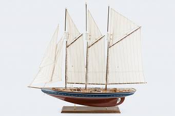 Wielki Model Żaglowca Atlantic - 101 x 111 cm 